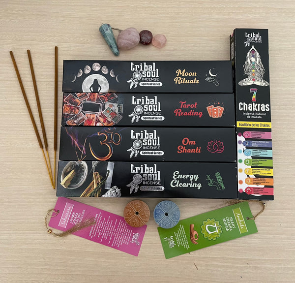 thumbnail image 2 of Tribal Soul Incense Sticks Sampler – 6 Fragrances, 90g Total, Assorted 2 of 6