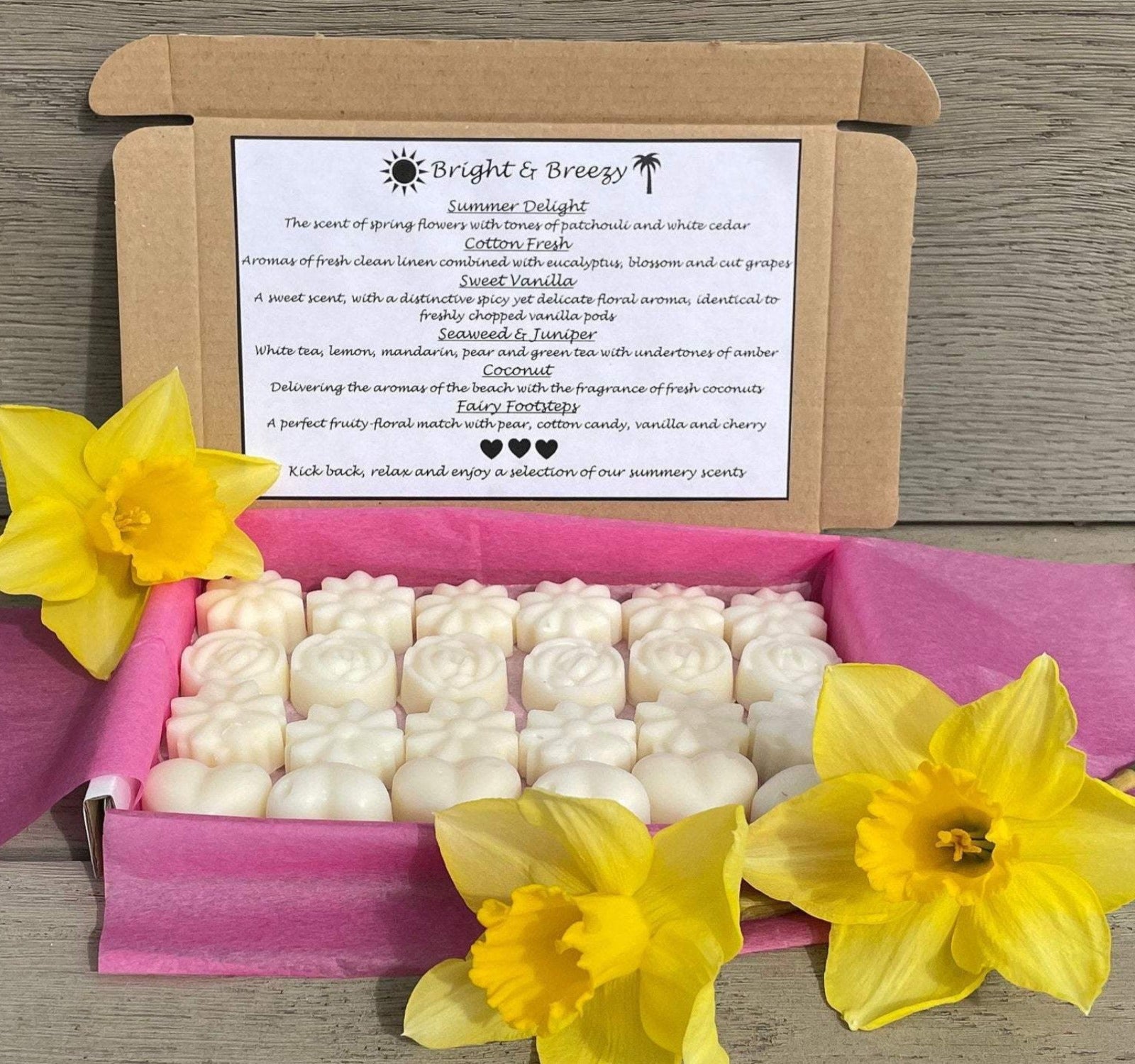 Floral Wax Melt Tube