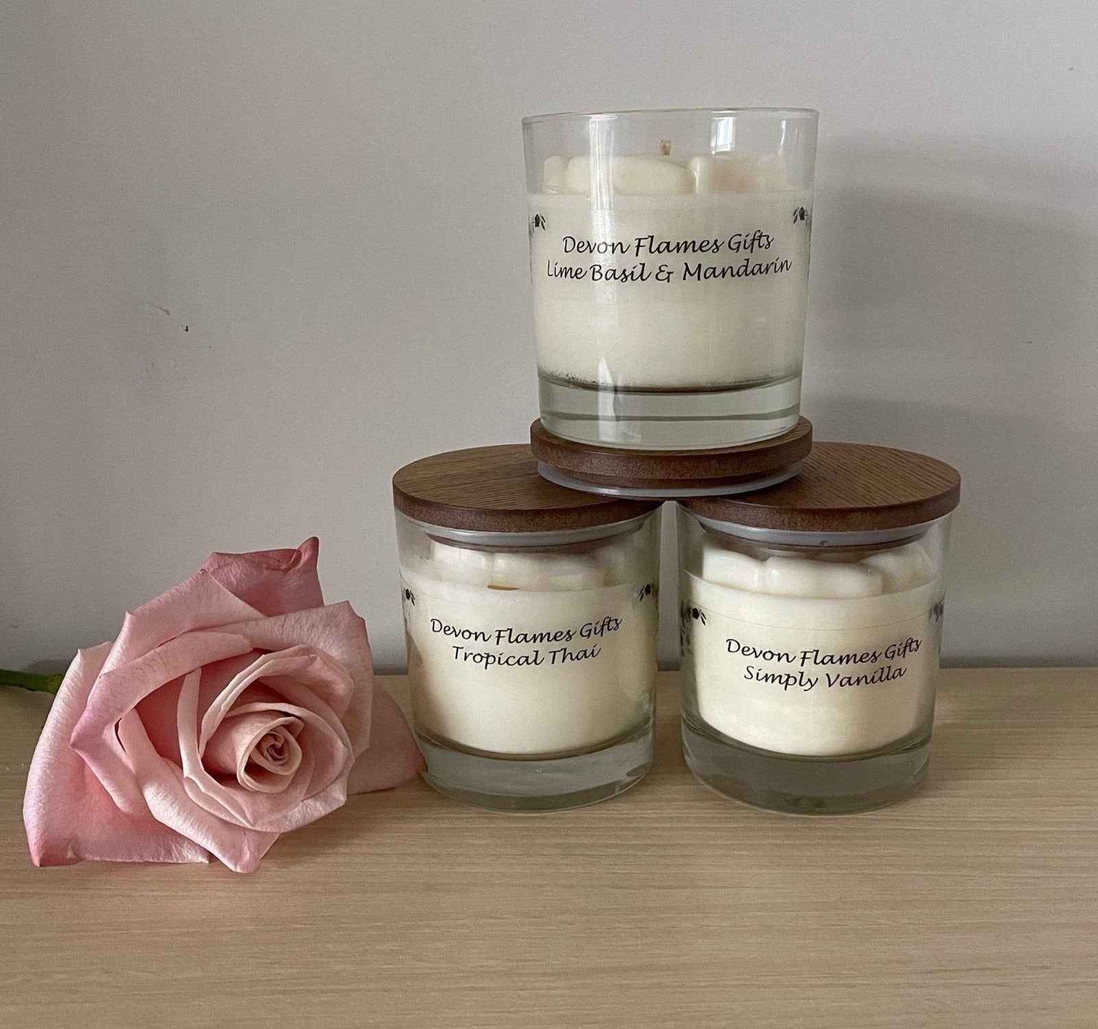 Luxury 30cl Soy Wax Candle with Lid and Presentation Box