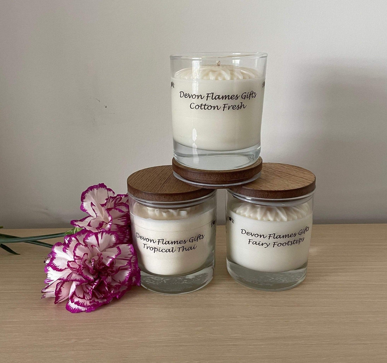 Luxury 20cl Soy Wax Candle with Lid and Presentation Box