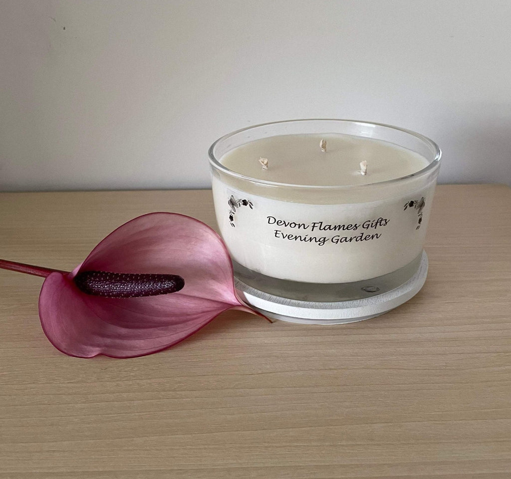 Luxury 50cl Soy Wax Three Wick Candle with Lid and Presentation Box