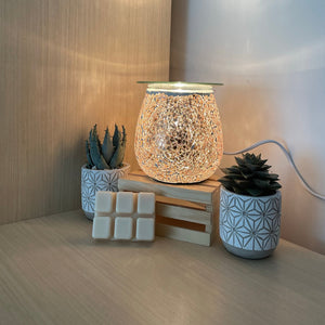 Rose Gold Mosaic Electric Aroma Lamp