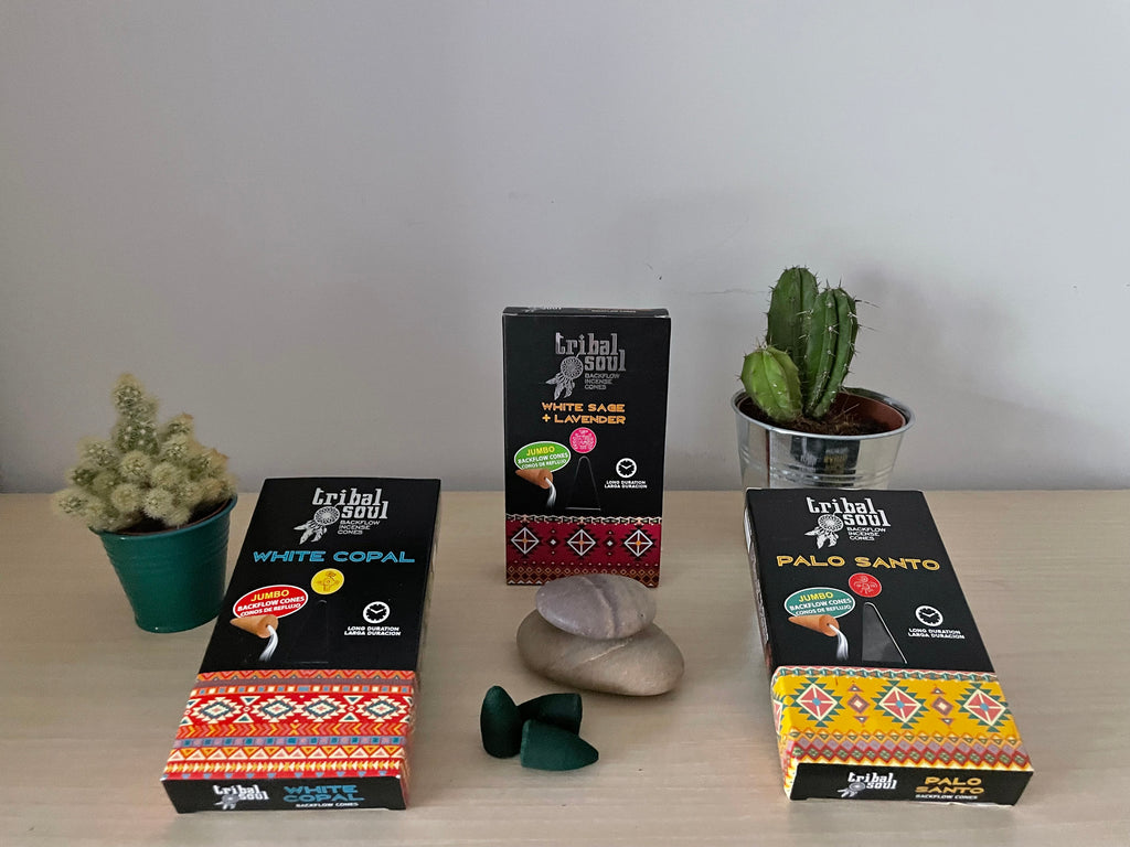 Tribal Soul Jumbo Backflow Incense Cones - Set 1