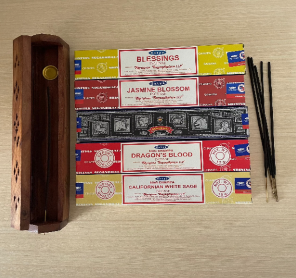 Satya Incense Sticks with Smoke Box